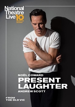 Poster for NT Live's Present Laughter